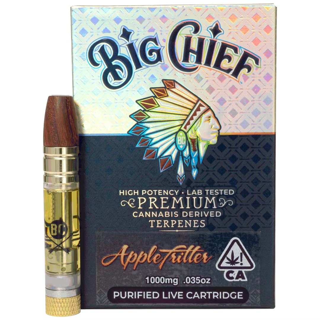 BIG CHIEF CDT CARTRIDGES 1G – APPLE FRITTER